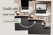 Yoga Studio Mockup + Photo Bundle, a Books & Magazine Mockup by Ashley Alexandra Design (Thumbnail 3 of 9)