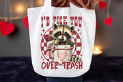 Funny Valentine's Day Raccoon PNG, an Illustration by OK Design (Thumbnail 2 of 6)