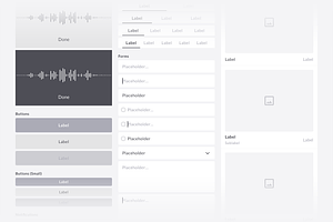 Mobile Wireframe Kit