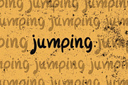 Jumping Handwritten Font, a Handwritten Font by Ruddean2109 (Thumbnail 10 of 10)