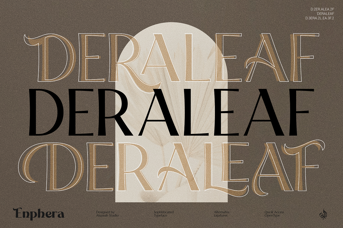 Enphera, a Serif Font by Aluyeah Studio (Photo 5 of 15)