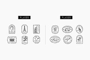 45 Passport Stamp Icons - Travel, an Outline Icon by Hatch Design Workshop (Thumbnail 6 of 10)