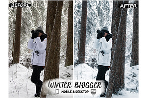 10 Winter Blogger Lightroom Presets