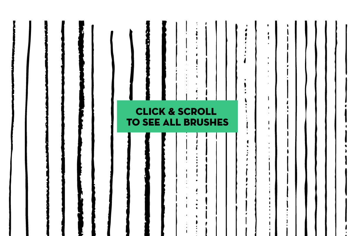172 Vintage Pencil Brushes preview 3