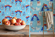 Winter People, a Seasonal Illustration by Carpet Tapete Pretzel (Thumbnail 21 of 22)