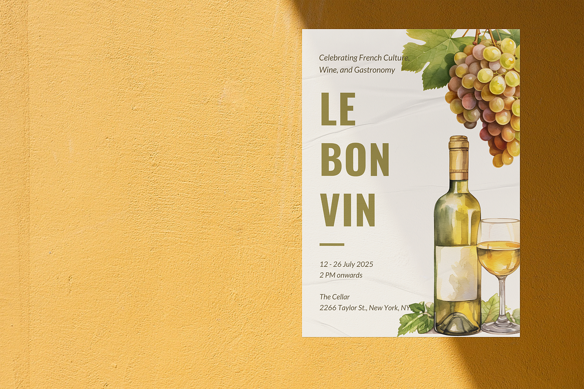 Vineyard Picnic Watercolor Clipart, a Food Illustration by foxsong (Photo 11 of 11)