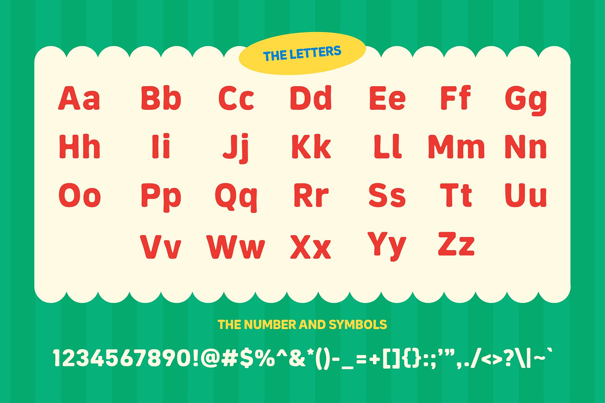 Gumbloo, a Sans Serif Font by graphicook (Photo 3 of 10)