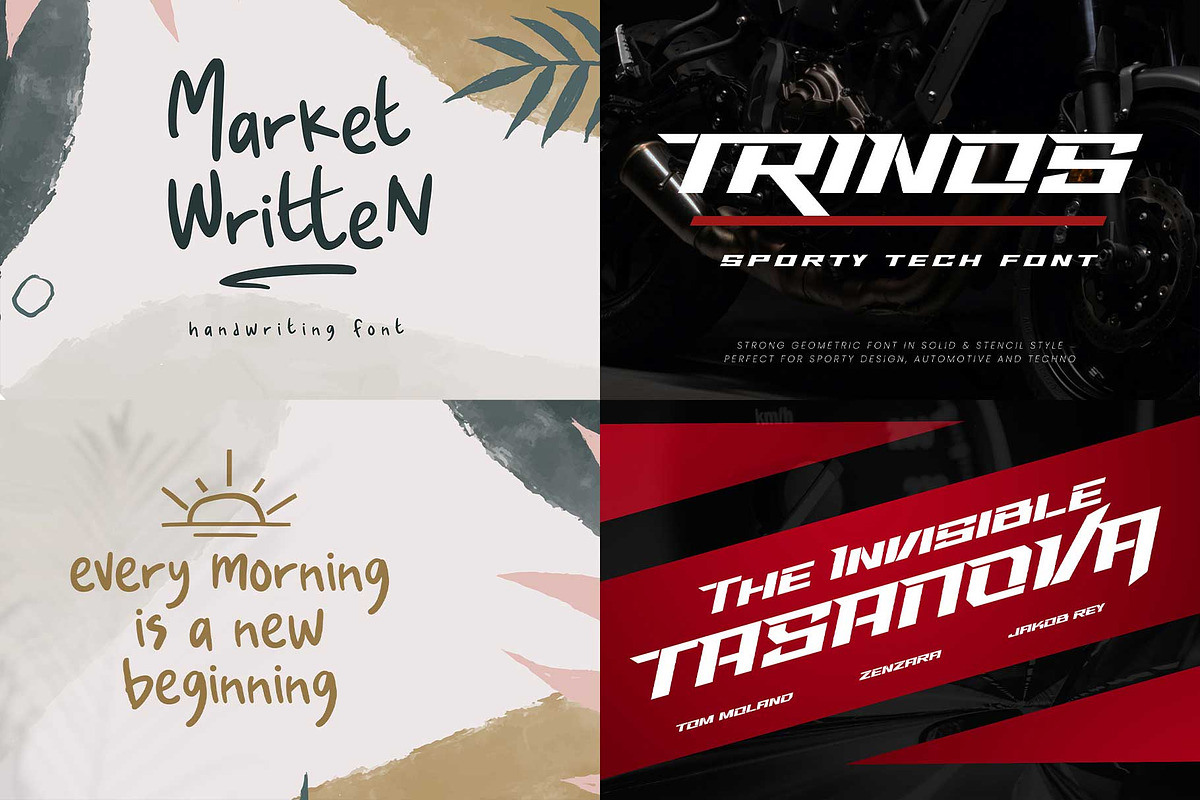 Font Bundle - Year End Sale! 95% OFF, a Font by Arterfak Project (Photo 14 of 16)