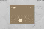 Minimalist Calendar 2024 (InDesign), an Object Graphic by Kessens (Thumbnail 20 of 28)