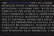 Magerla Serif, a Serif Font by IM Studio (Thumbnail 10 of 12)