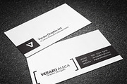 Simple Minimal Business Card, a Business Card Template by Verazo (Thumbnail 2 of 3)
