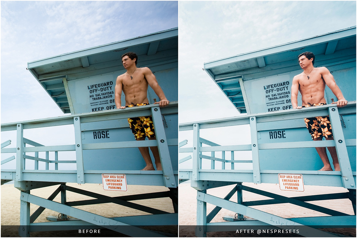 CALIFORNIA DREAMS LIGHTROOM PRESETS, an Action Add-On by Nes Design Co (Photo 3 of 10)