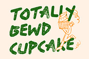 CS Barnaby Stamp, a Sans Serif Font by Craft Supply Co. (Thumbnail 4 of 8)