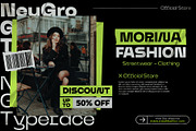 Neugro Typeface (50% OFF), a Sans Serif Font by Godbless Studio (Thumbnail 5 of 14)