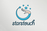 StarsTouch Logo, a Branding & Logo Template by Seyyahil (Thumbnail 1 of 2)