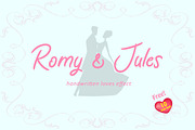 Romy & Jules, a Script Font by AMINMARIO (Thumbnail 9 of 9)