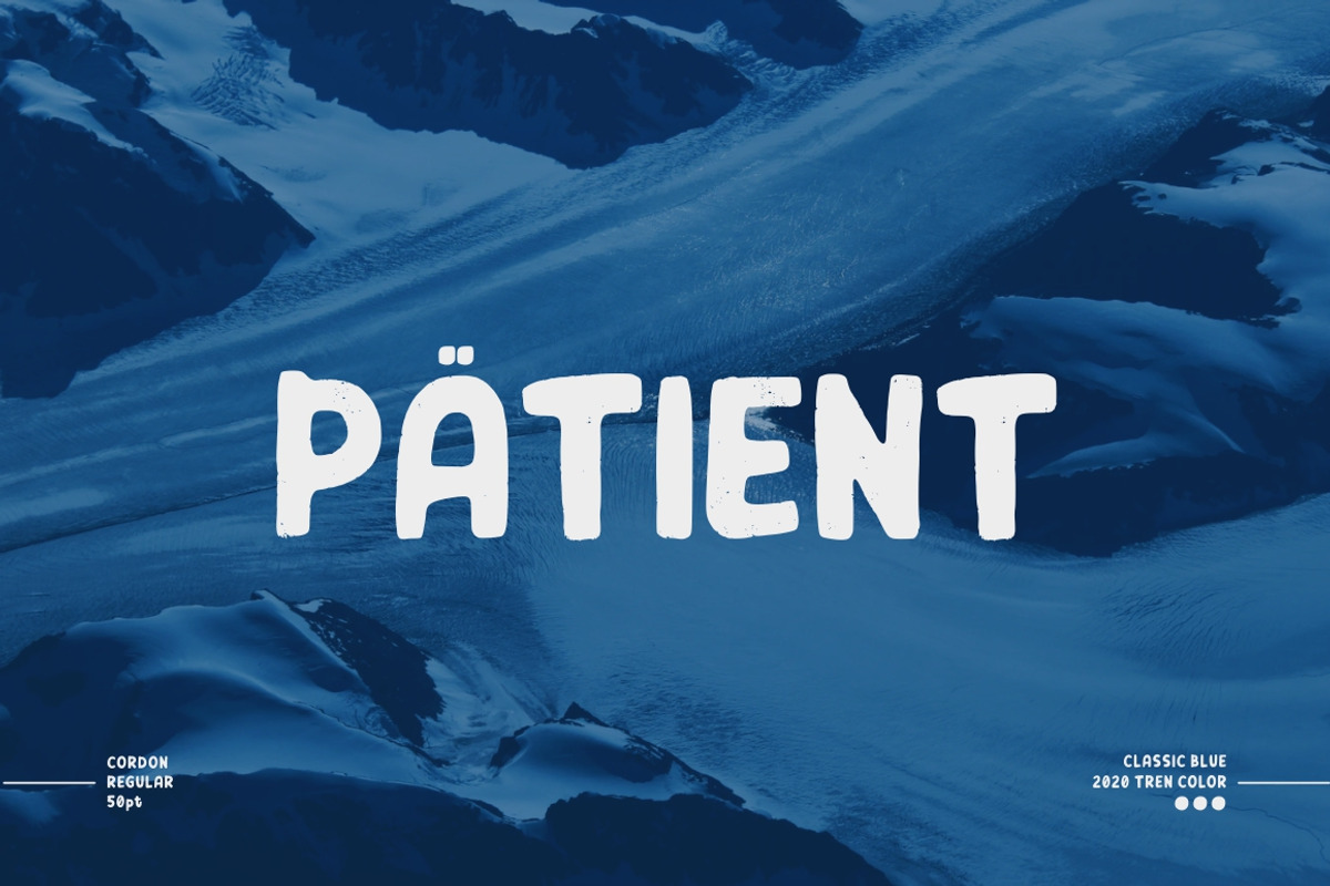 Cordon - Textured Font preview 2