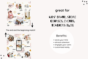 Kids Instagram Puzzle Template Canva, a Social Media Template by Yaaas Design (Thumbnail 2 of 8)