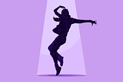 Urban Dancer Silhouette Set, a Person Illustration by MISS CHATZ (Thumbnail 1 of 3)