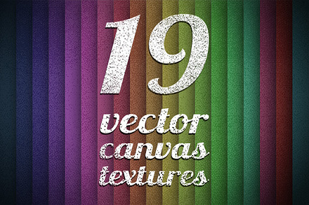 Vector canvas textures