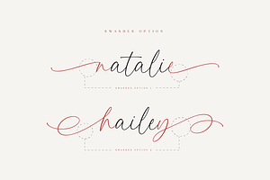 Allaya Calligraphy Font