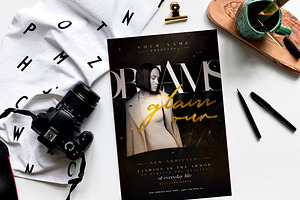 Dreams Glamour Flyer Instagram