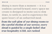 Marvene - Serif Font, a Serif Font by CuratedType Studio (Thumbnail 3 of 10)