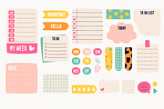 Sticky Notes & Paper Labels, a Seasonal Illustration by Anna Studio (Thumbnail 11 of 12)