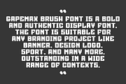 Gapemax Brush, a Handwritten Font by QR Design Studio (Thumbnail 6 of 8)