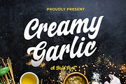 Creamy Garlic Script Font, a Script Font by Authentic Studio (Thumbnail 1 of 5)