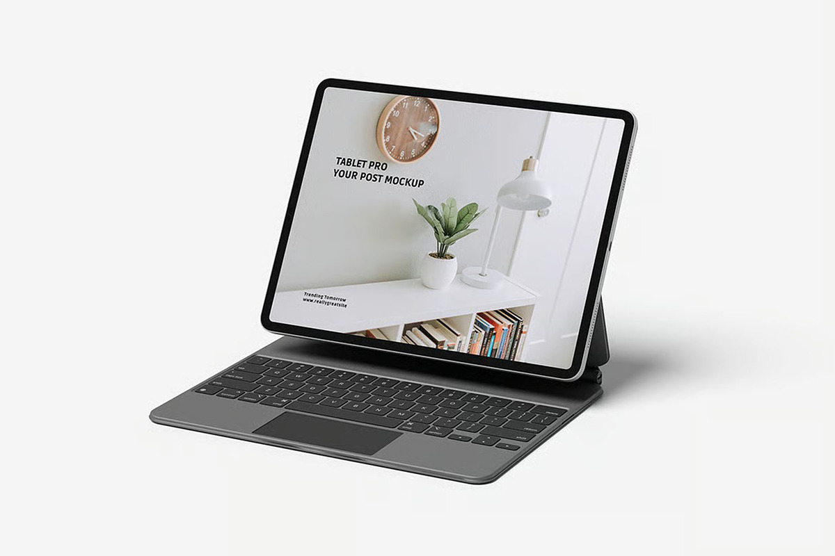 Tablet Pro - Screen Device Mockup, an iPad Mockup by zpackcreative (Photo 4 of 6)