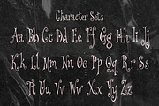 Crooked Darling Heart Display Font, a Handwritten Font by The October Creative (Thumbnail 3 of 8)
