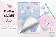 Adorable animal calendar 3# 2019, an Illustration by Piixypeach (Thumbnail 2 of 7)