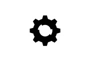 Gear & Cogwheel Silhouette Vector Bu, an Illustration by jahid234 (Thumbnail 20 of 51)