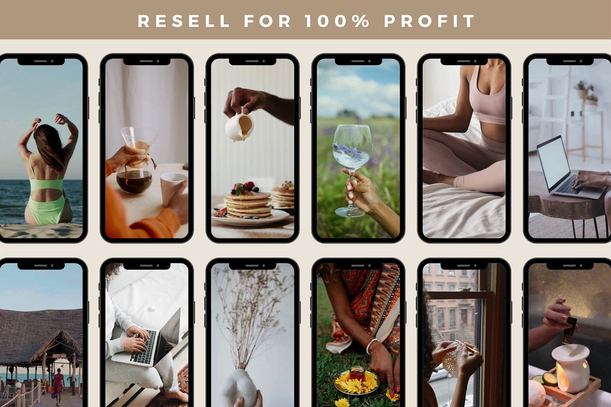 Faceless Melanin Videos Reels Bundle, a Social Media Template by Faceless Aesthetic Videos (Photo 3 of 6)