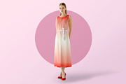 Women’s Summer Dress Mockup, an Apparel Mockup by PSD Market (Thumbnail 3 of 7)