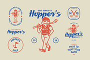 Animals Golf Mascot Bundle, a Sport Illustration by Skilline Supply Co. (Thumbnail 5 of 22)
