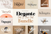 Elegante Serif & Sans Serif Bundle, a Sans Serif Font by Flawless And Co (Thumbnail 1 of 10)