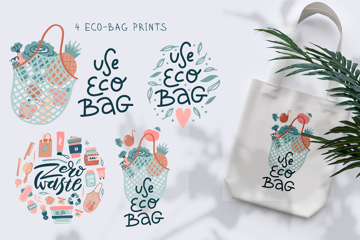 Zero Waste vector collection, an Illustration by Lana Sham (Photo 7 of 11)