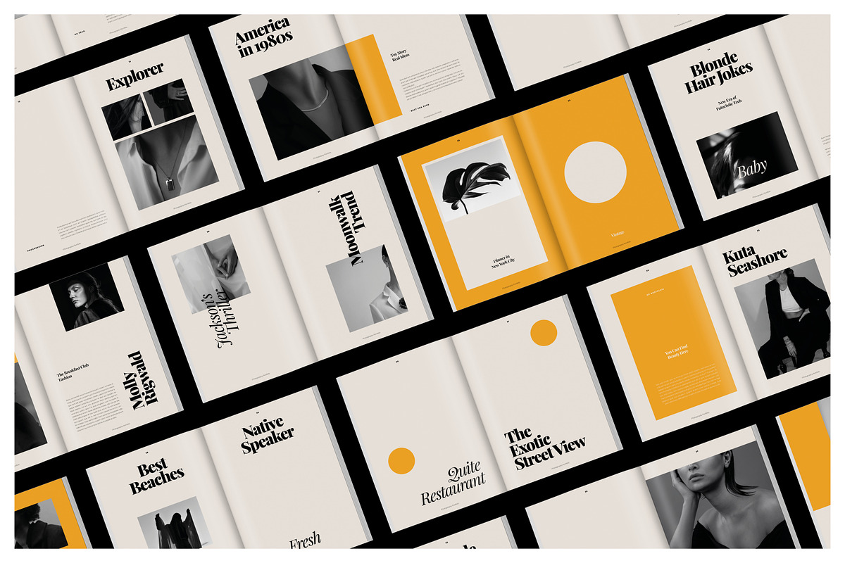 MAEVE Creative Portfolio, a Magazine Template by Arif Tri Ananta (Photo 1 of 14)