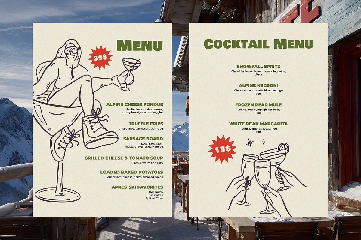 It’s Ski Time Hand Drawn Clipart, an Object Graphic by AnnArt (Photo 2 of 11)