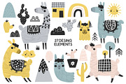 Hello Llama - Patterns, Vector, an Animal Illustration by Sumacj (Thumbnail 2 of 8)