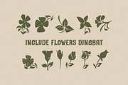 Meadow Bloom - Organic Handwritten, a Handwritten Font by Imoodev (Thumbnail 4 of 5)