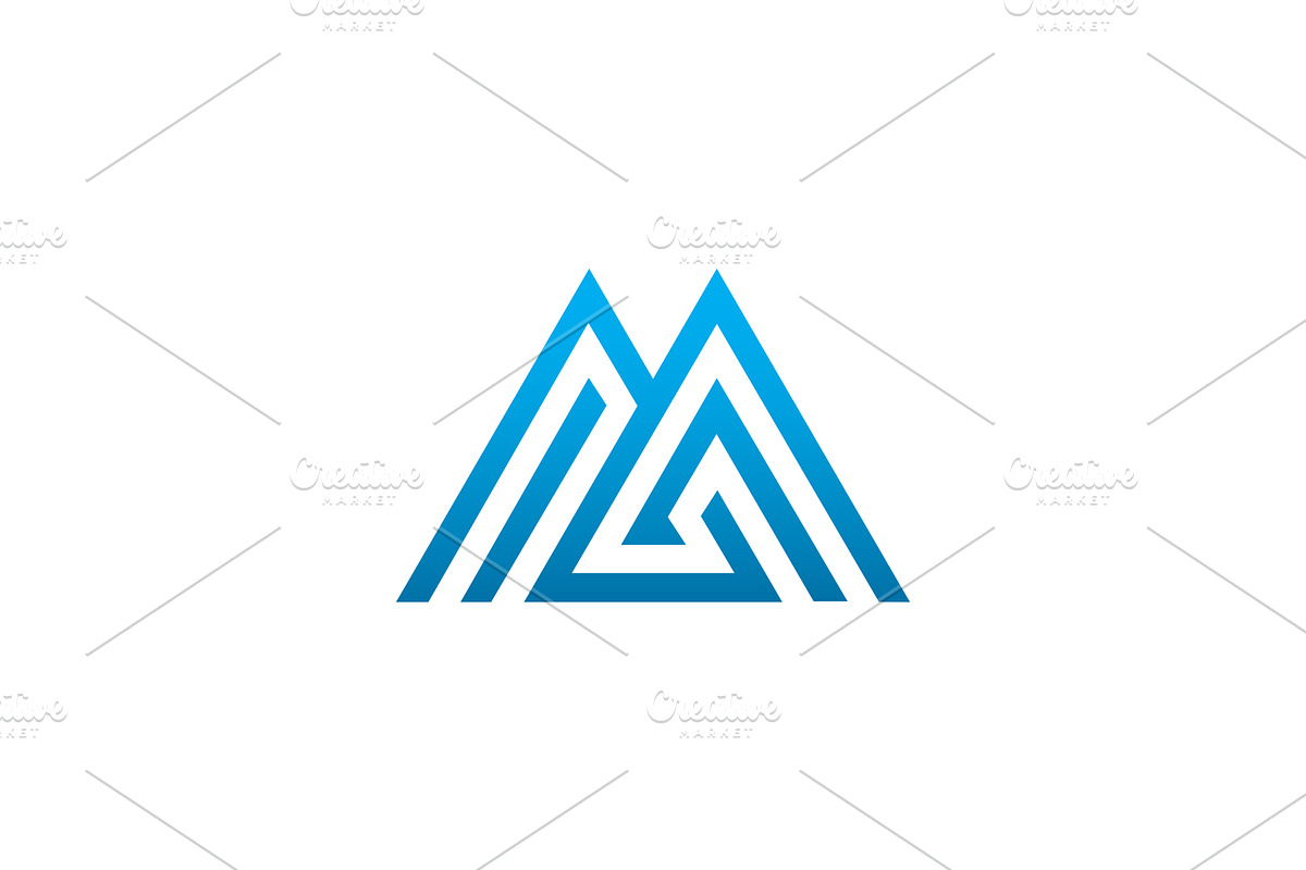 M Logo, a Branding & Logo Template by Creative_Graphic