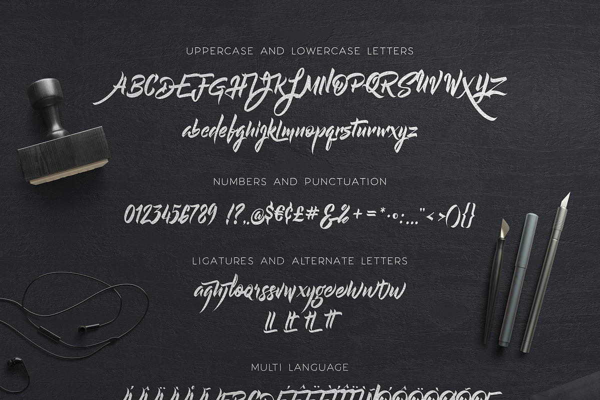 Leviafan Fonts preview 6