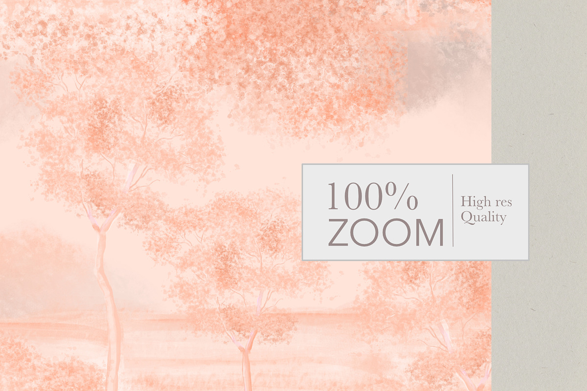 Rinascente, Romantic Landscape, a Pattern Graphic by Nocito Design (Photo 4 of 6)