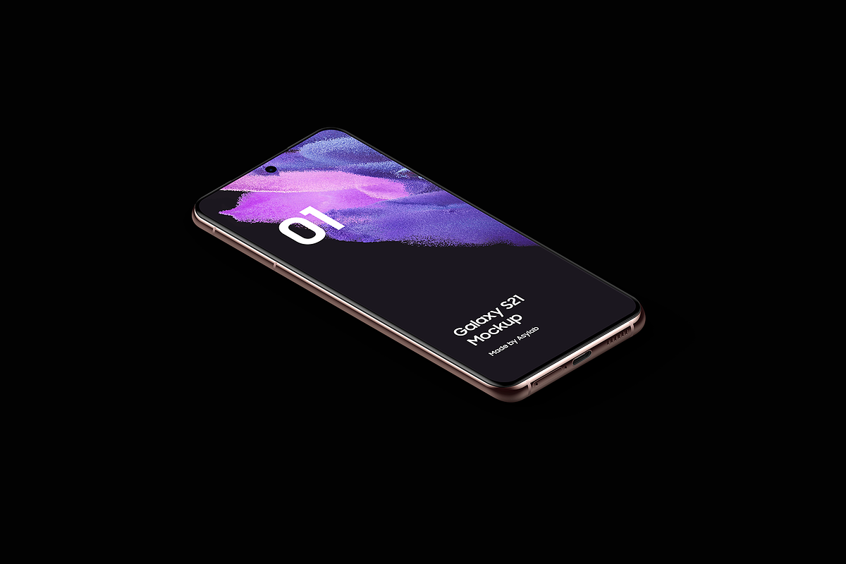 Galaxy S21 - 20 Mockups Scenes, an Android Mockup by Asylab (Photo 37 of 40)