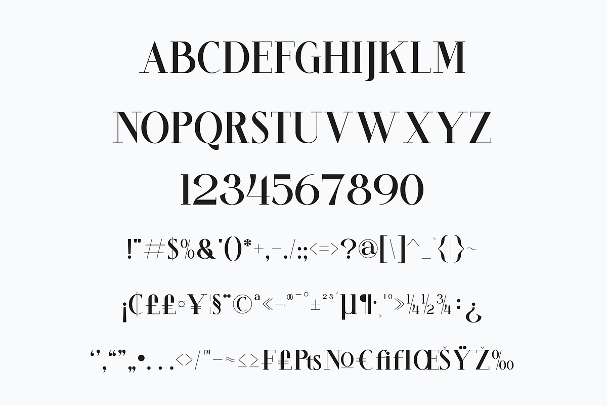 Cintary Modern Serif Font, a Serif Font by Maryamtype Studio (Photo 14 of 15)