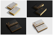 Stacked Business Card Mockup Set, a Mockup by Remnand Studio (Thumbnail 7 of 9)