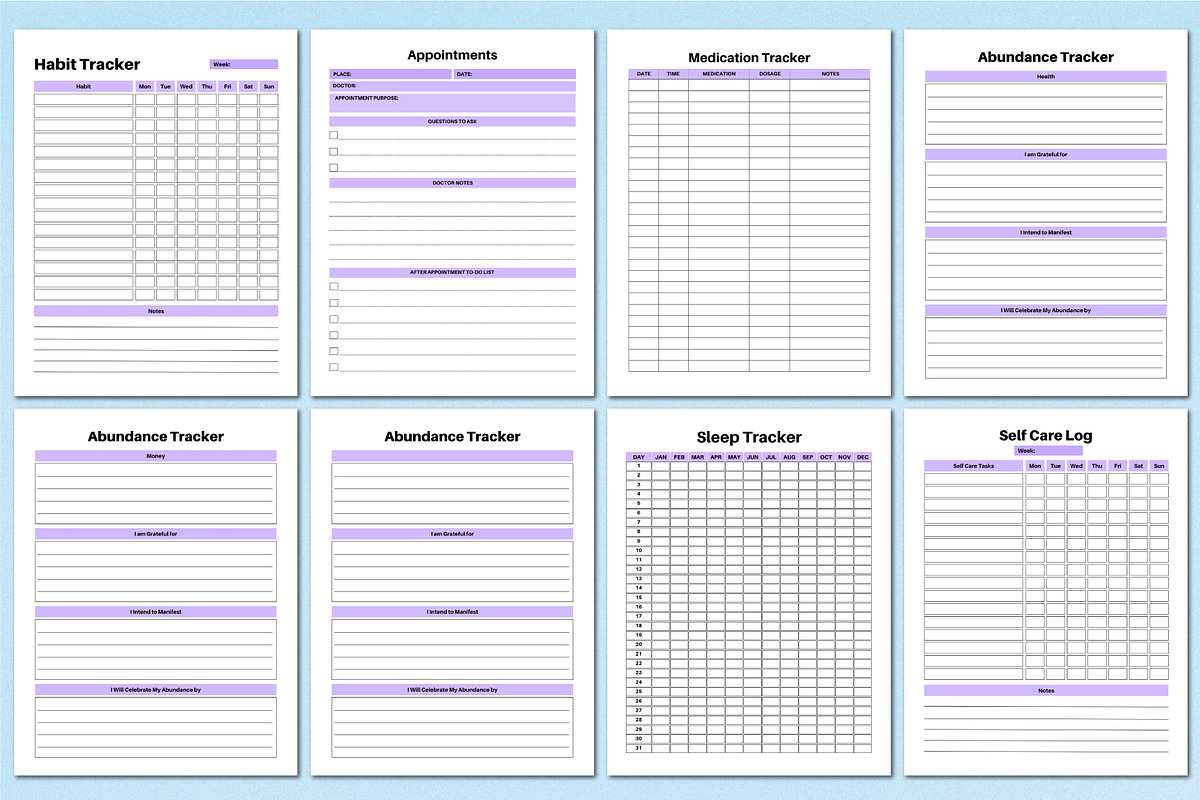 2026 Depression Therapy Journal KDP, a Stationery Template by Shumaya (Photo 4 of 7)